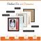 iFrame Graduation Photo & Tassel Frame I 5x7 & 8x10 Picture Frame For 2025 Class Year | Real Wood Cherry, Black and Walnut Finish I Wall Mount & Tabletop Graduation Frame | Made in USA